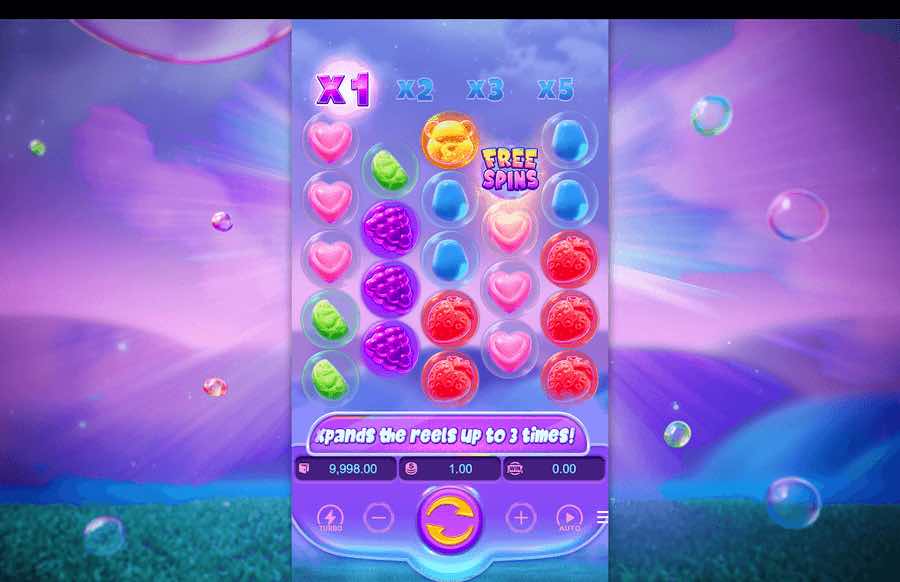 Fruity Candy slot base game