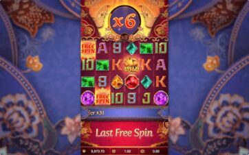 Garuda Gems free spins feature