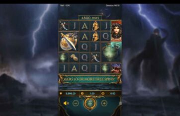Legend of Perseus slot paytable