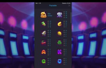 Lucky Piggy slot paytable