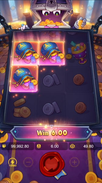 Mr. Treasure's Fortune uses the Cluster Pays Mechanics