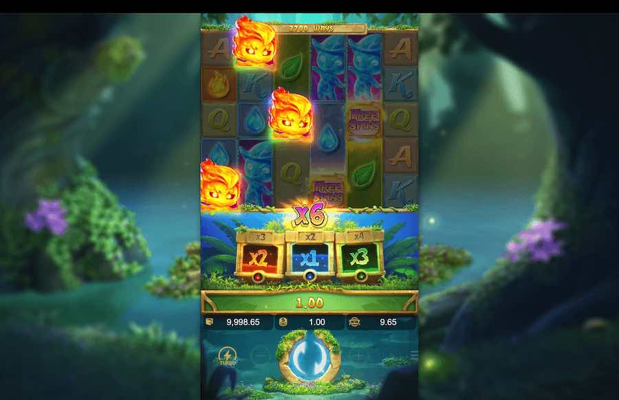 Mystical Spirits slot free spins feature