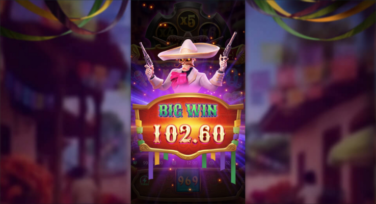 Big win in the Wild Bandito slot machine