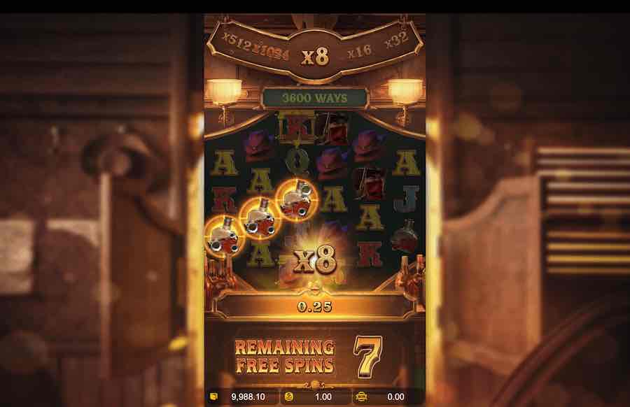 Wild Bounty Showdown slot free spins feature