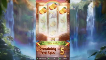 Wings of Iguazu Slot free spins feature