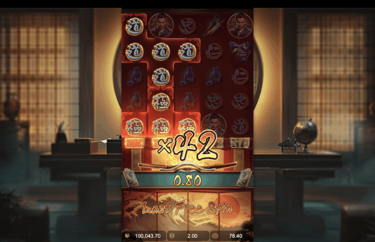 Yakuza Honor Slot free spins feature